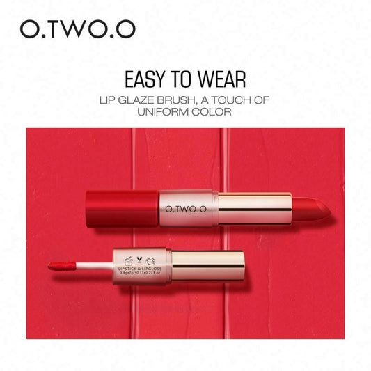 O.Two.O Gold 2 in 1 Lipstick & Lip Gloss