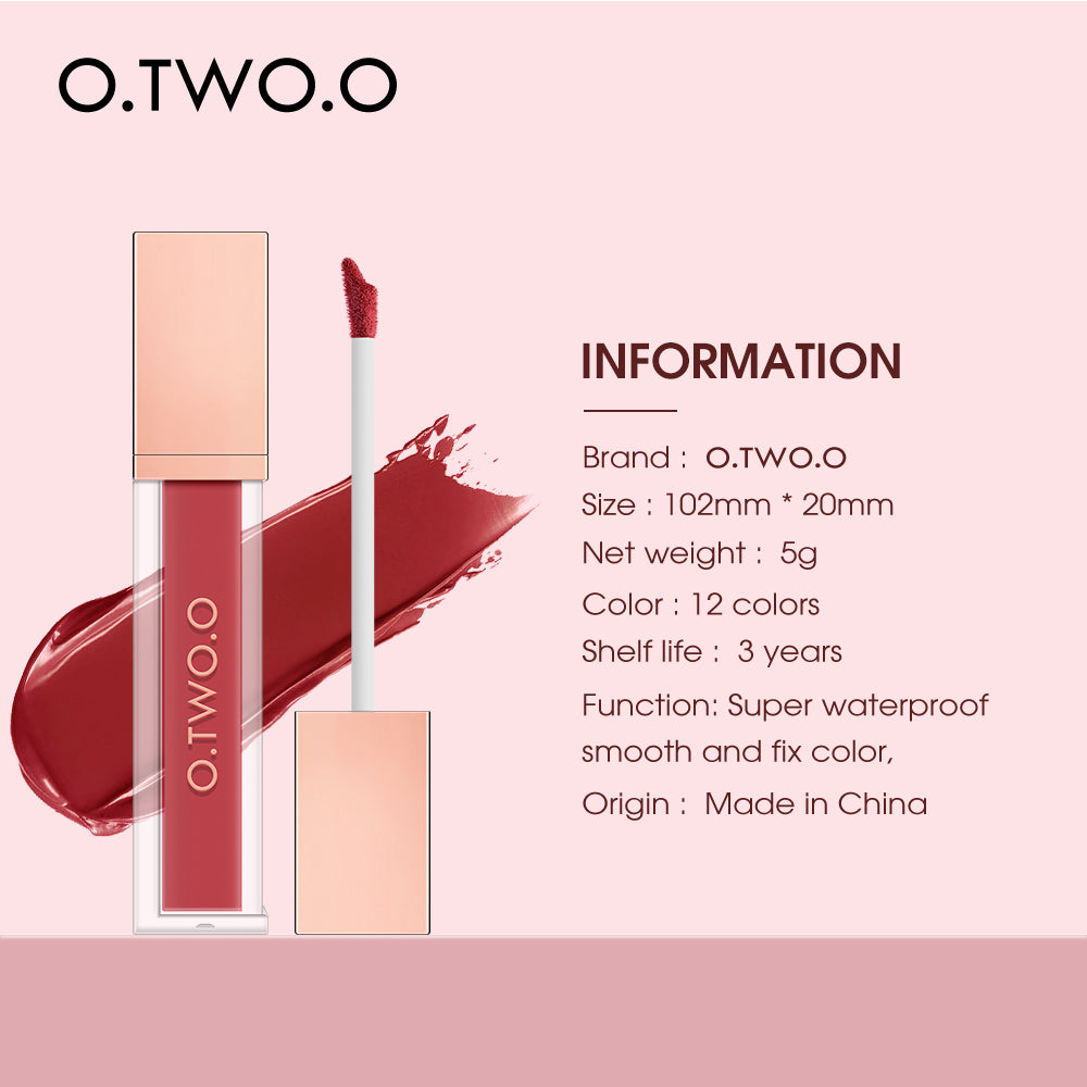 O.TWO.O Heavy Mist Velvet Lipgloss