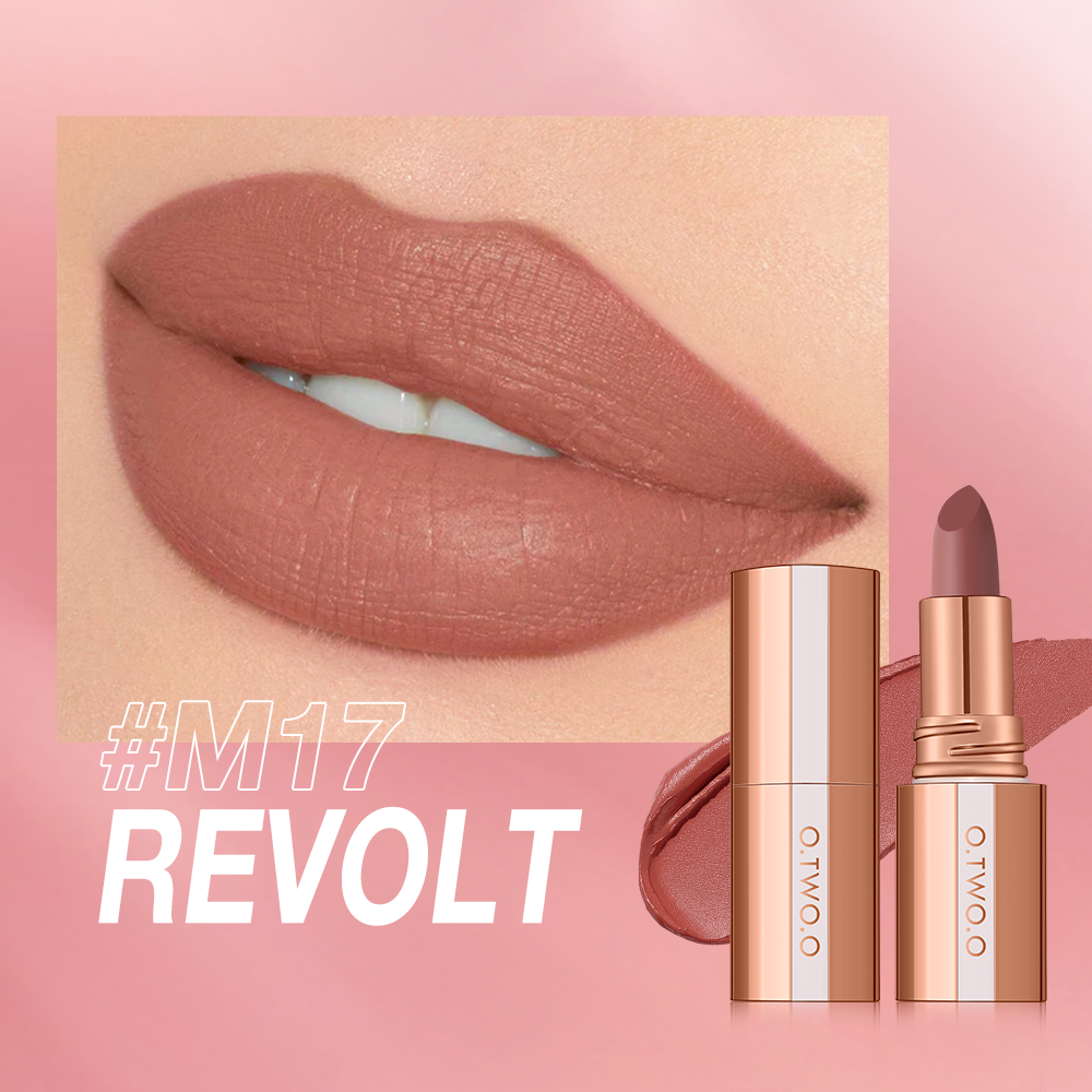O.TWO.O Matte Misty Kiss Lock Color Waterproof Lipstick