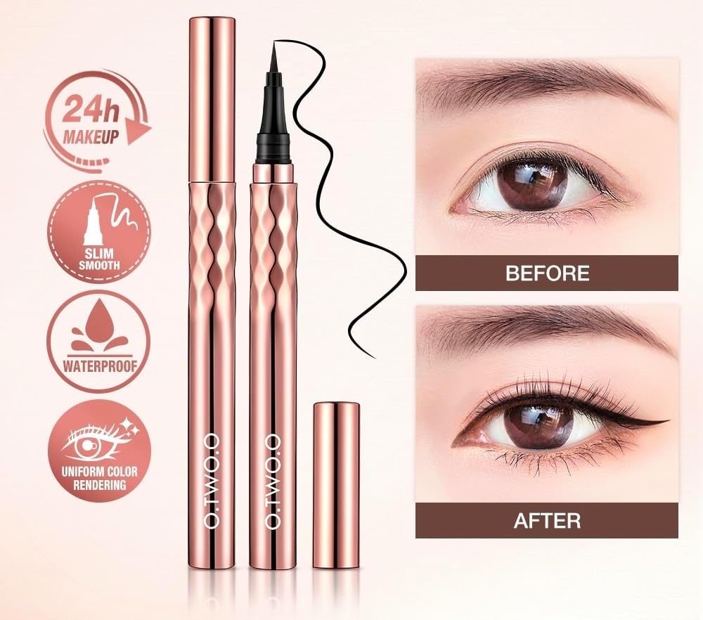 O.Two.O Gold Embroidery Waterproof Eyeliner