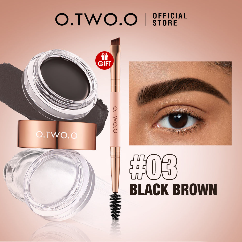 O.Two.O Fluff Shaping EyeBrow Wax & Cream