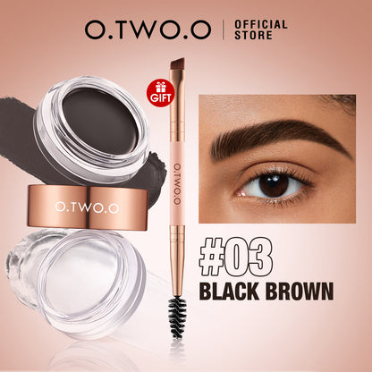 O.Two.O Fluff Shaping EyeBrow Wax & Cream