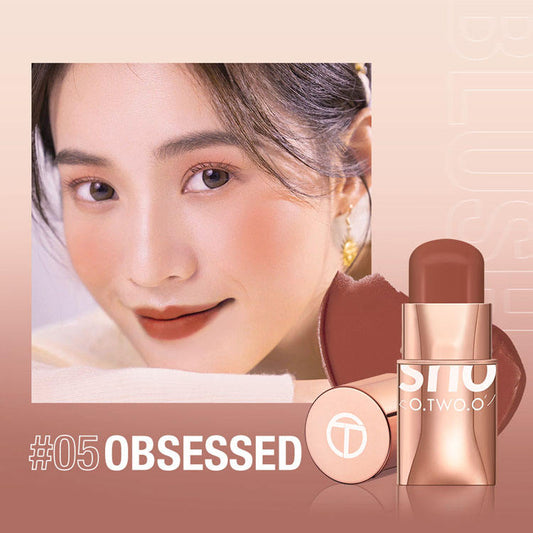 O.Two.O Glow Colour Creamy Mouse Blush Stick