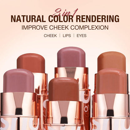 O.Two.O Glow Colour Creamy Mouse Blush Stick