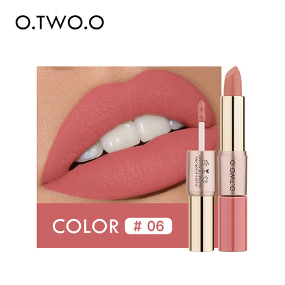 O.Two.O Gold 2 in 1 Lipstick & Lip Gloss