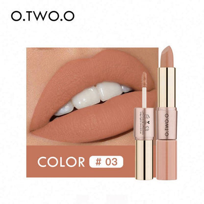 O.Two.O Gold 2 in 1 Lipstick & Lip Gloss