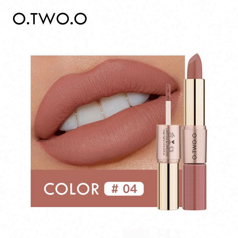 O.Two.O Gold 2 in 1 Lipstick & Lip Gloss