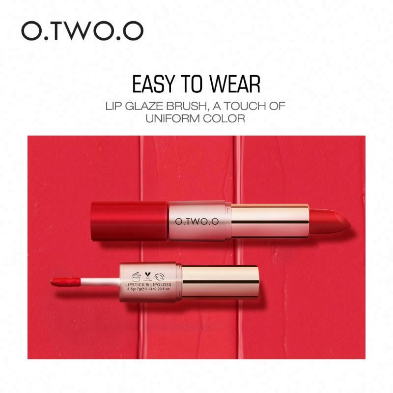 O.Two.O Gold 2 in 1 Lipstick & Lip Gloss