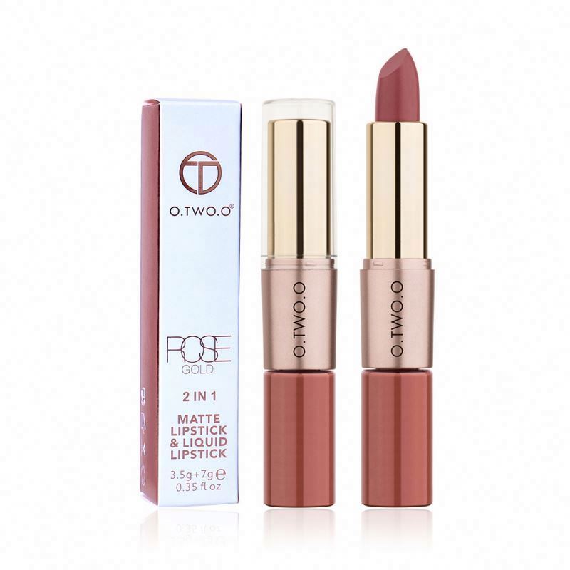 O.Two.O Gold 2 in 1 Lipstick & Lip Gloss