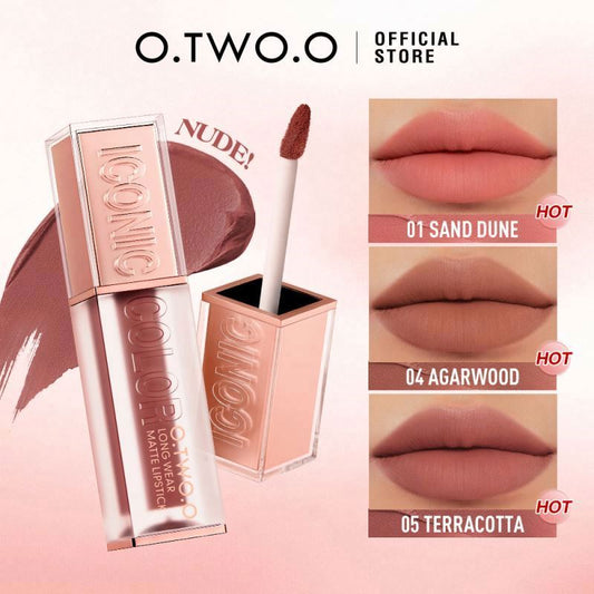 O.Two.O Iconic Velvet Matte Lipstick