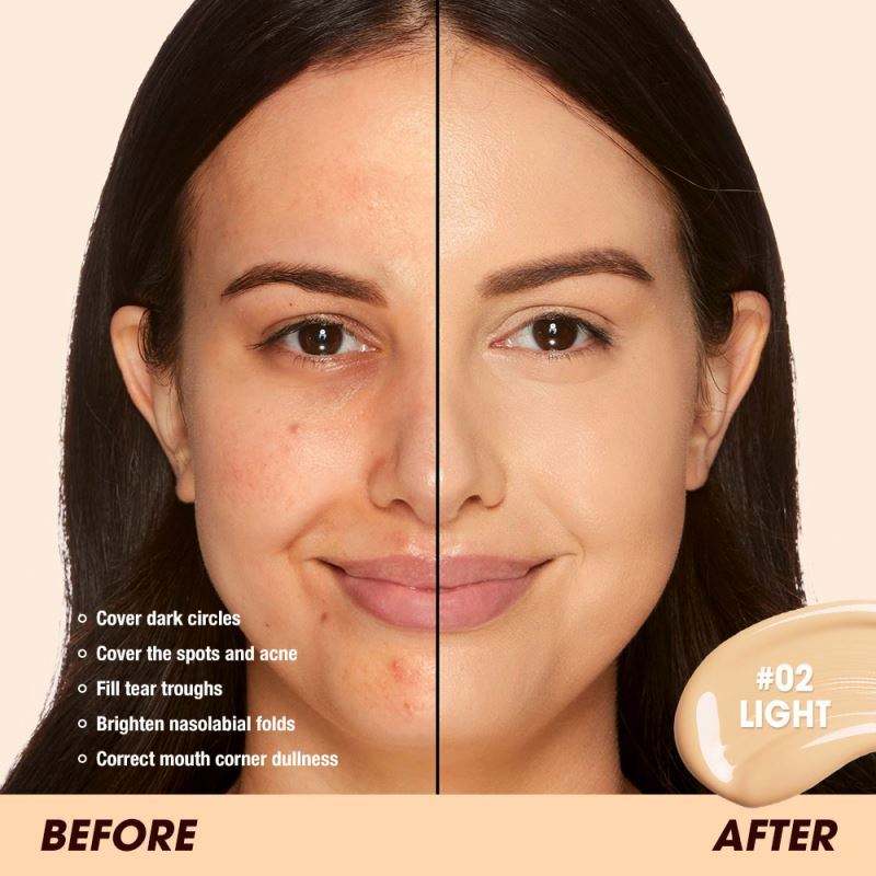 O.Two.O Long Lasting Lightweight & Seamless Liquid Concealer