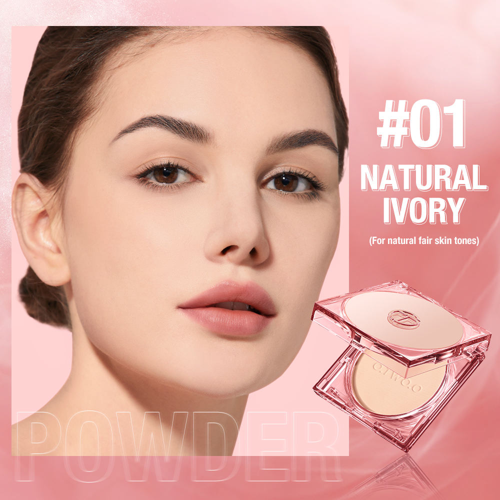 O.Two.O Matte Finish Oil Control Pressed Powder