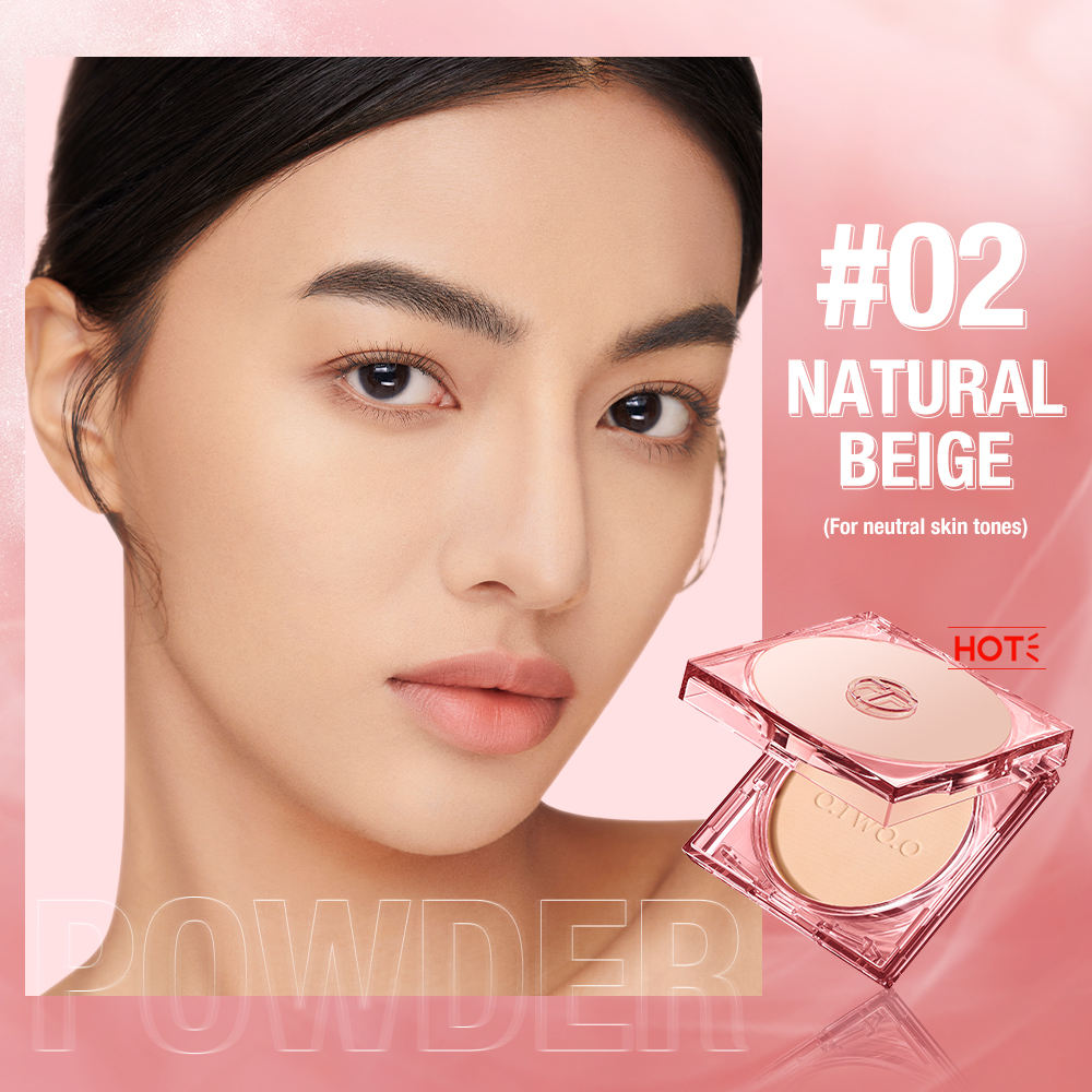 O.Two.O Matte Finish Oil Control Pressed Powder