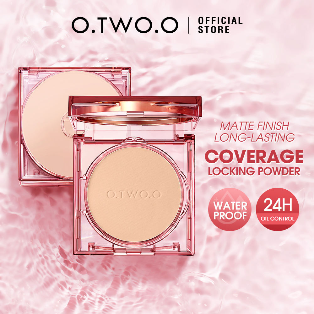 O.Two.O Matte Finish Oil Control Pressed Powder