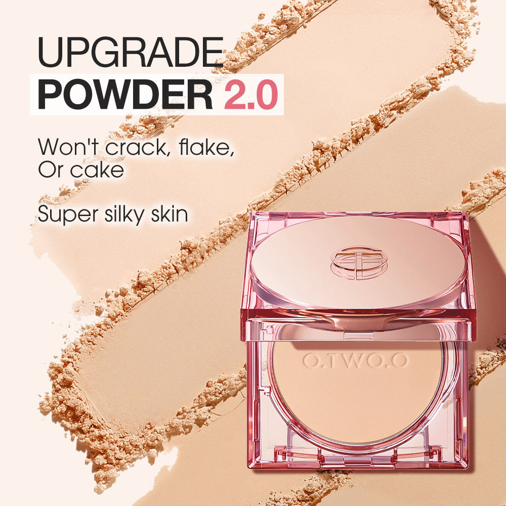 O.Two.O Matte Finish Oil Control Pressed Powder