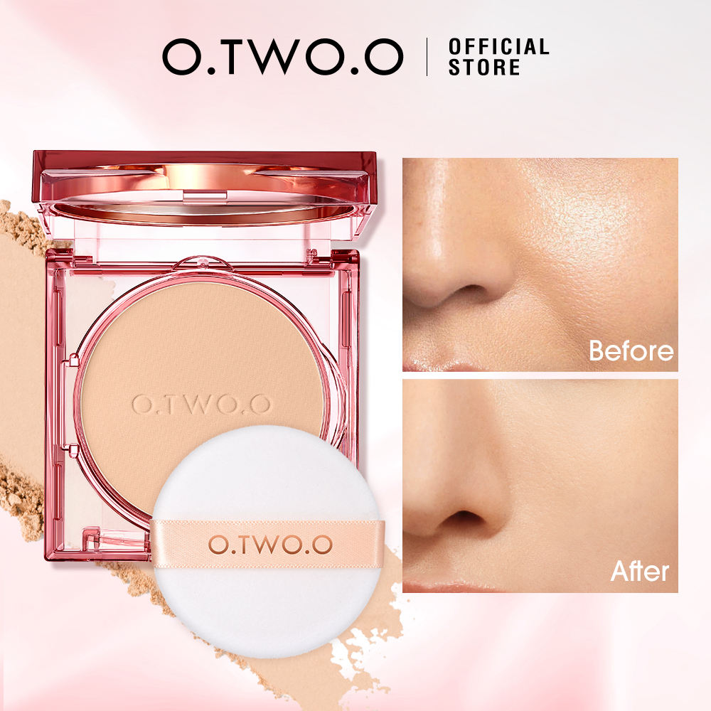 O.Two.O Matte Finish Oil Control Pressed Powder