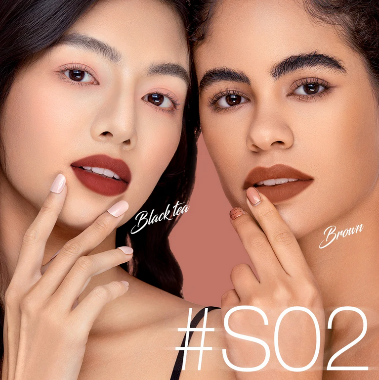 O.Two.O Matte Lock Color Lip Glaze Set